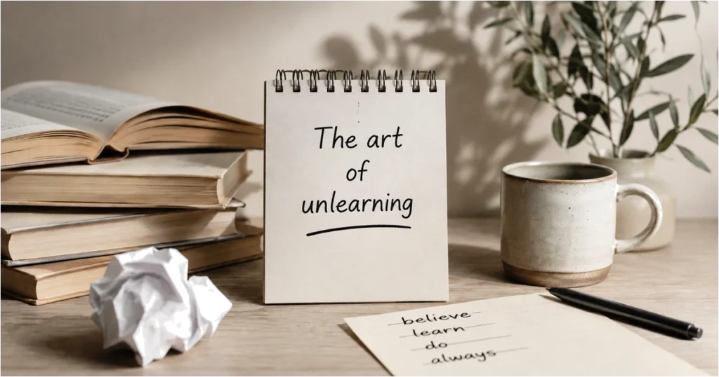 The art of unlearning