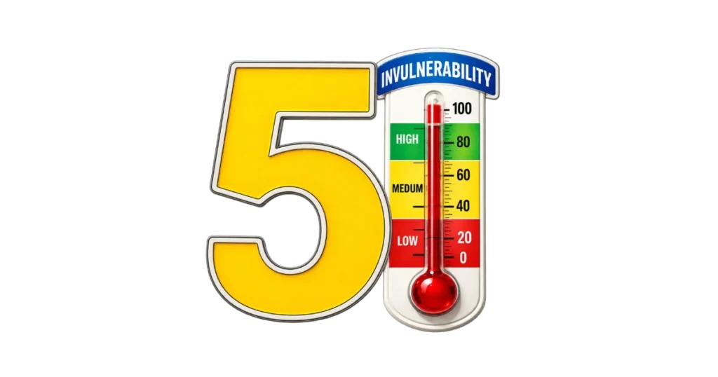 The structural responsiveness of the invulnerable company
