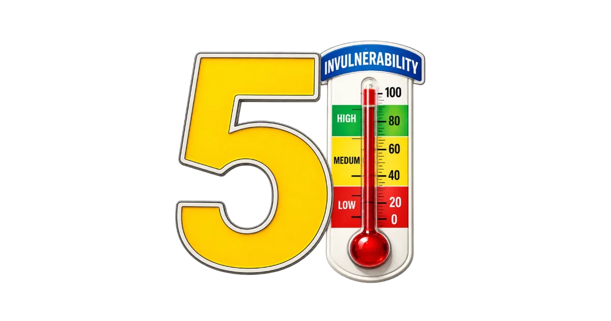 The structural responsiveness of the invulnerable company