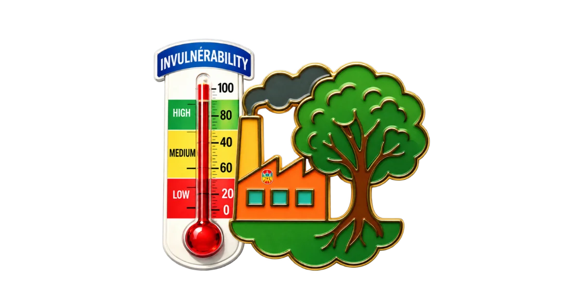 Invulnerability diagnostic for companies and organisations