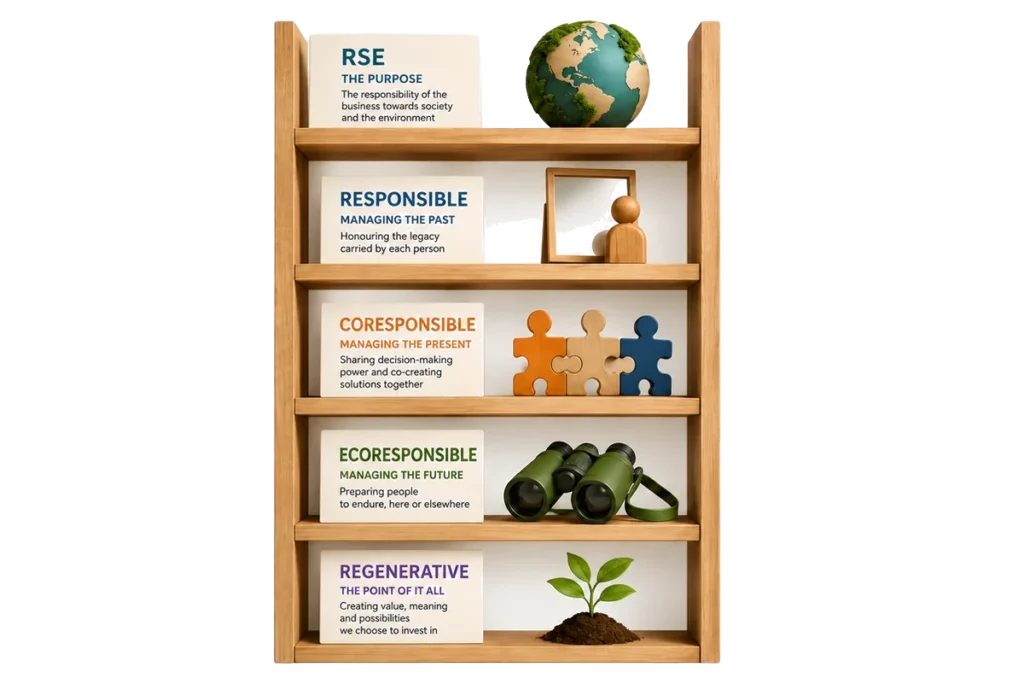 Responsible, co-responsible and eco-responsible management, the triptych mistaken for corporate social responsibility