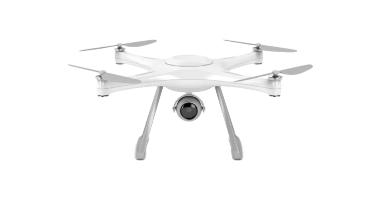 drone white background as an innovation speaker